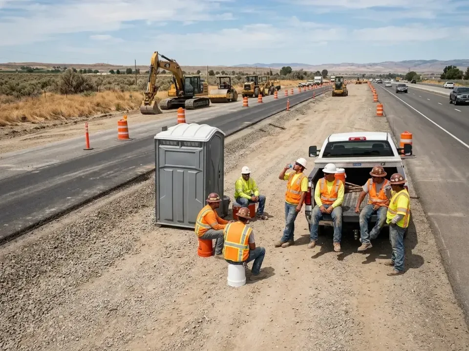 highway-road-construction-crew-007 — frequently asked questions, Porta Potty and Restroom Rentals in Conway, AR